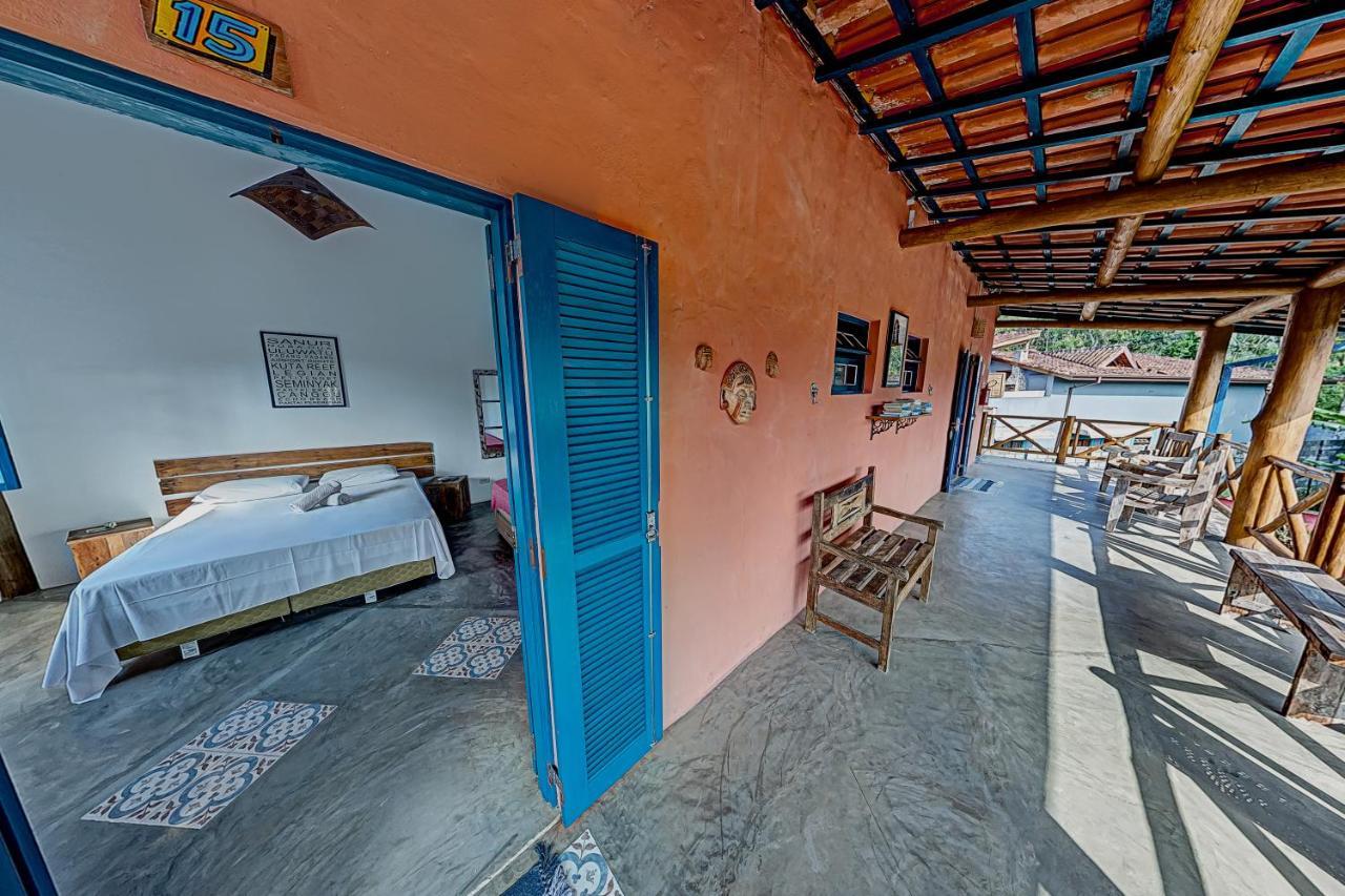 Pousada Canto Do Dado Praia De Itamambuca Ubatuba Exterior foto